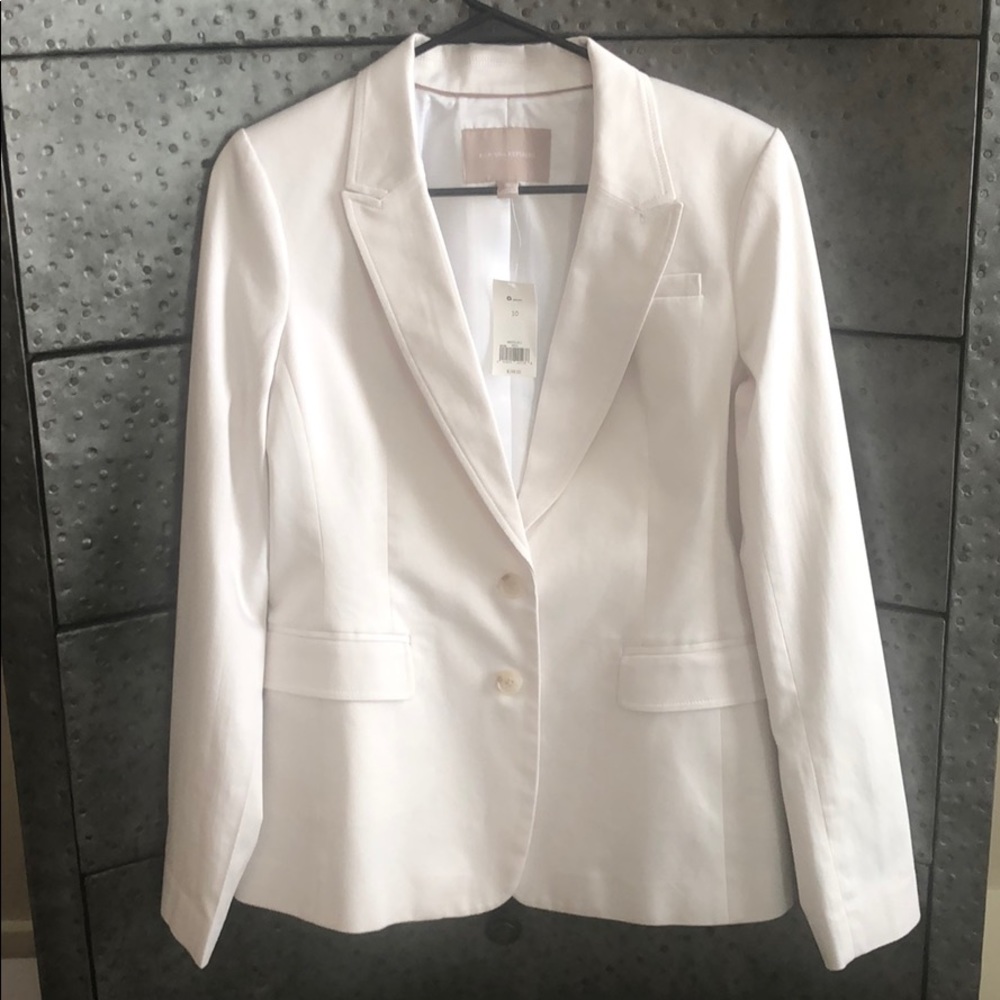 Banana Republic White Blazer